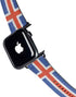 Iceland Flag Distressed Apple Watch Band 38-40mm